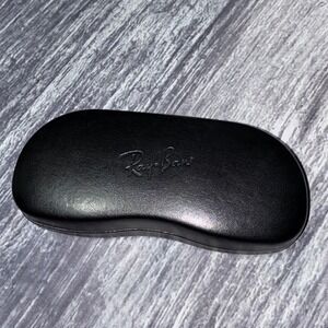 Ray-Ban Case Black Hard Side Aviator Clamshell Eyeglass Sunglass 6.5" CASE ONLY